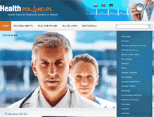 Tablet Screenshot of healthpoland.pl