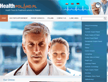 Tablet Screenshot of healthpoland.com